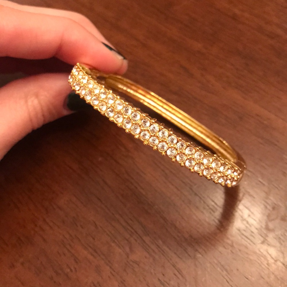 Gold Rhinestone Bracelet